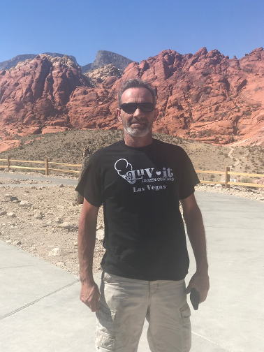 Bruce Visiting Red Rock