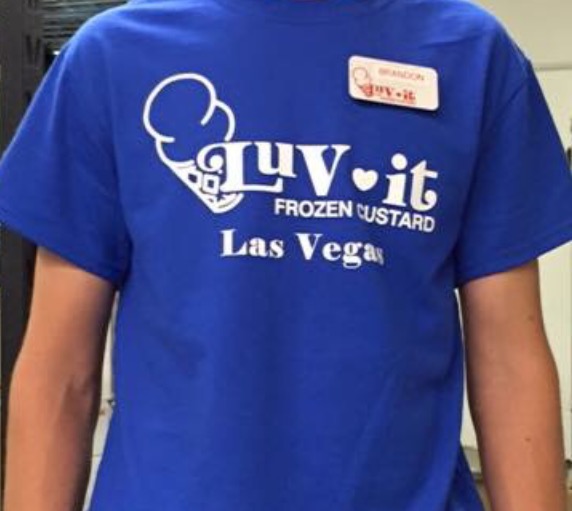 Luv-It T-Shirt in Blue